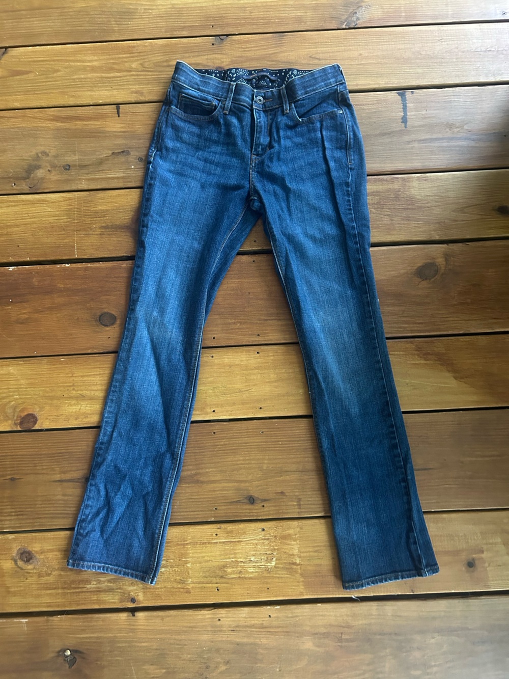Levi's Dark Blue Straight Leg Jeans